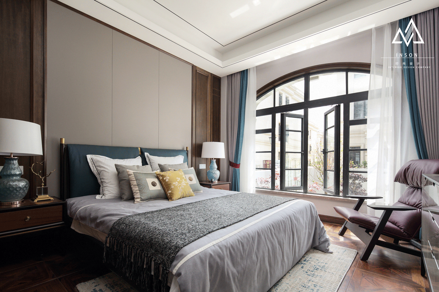 徐州印尚设计-300㎡中式别墅【秋日偶得】-49