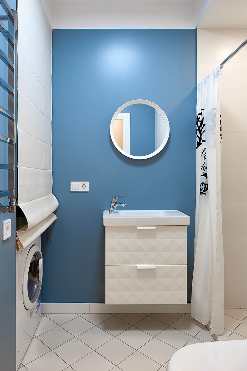 乌克兰 27㎡简约小宅，功能齐全且精致舒适-33