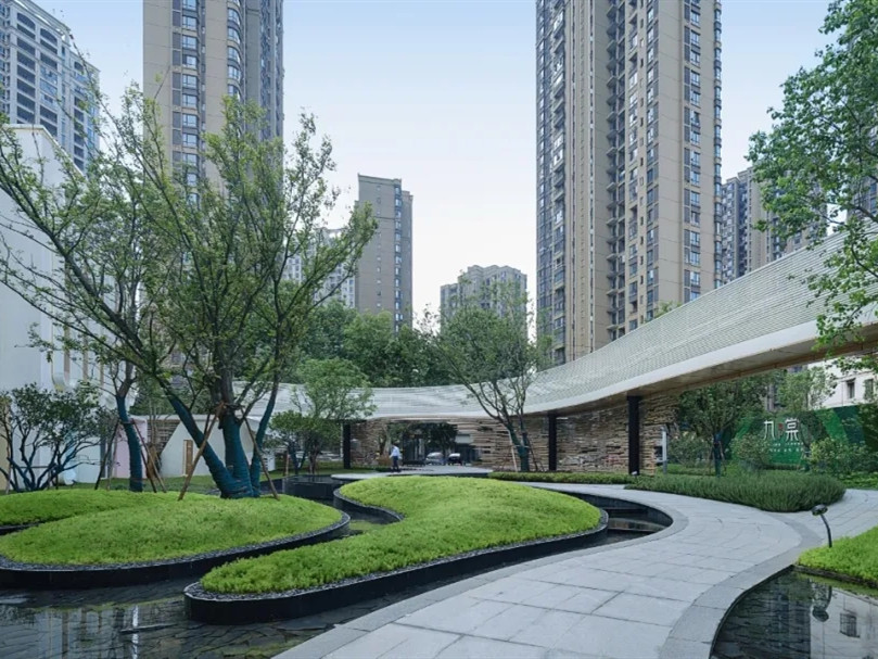 九江融信碧桂园金地示范区景观-4