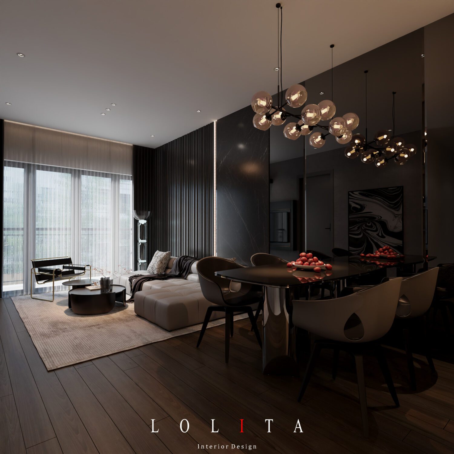 13831. Free Sketchup Apartment Interior Model Download-8