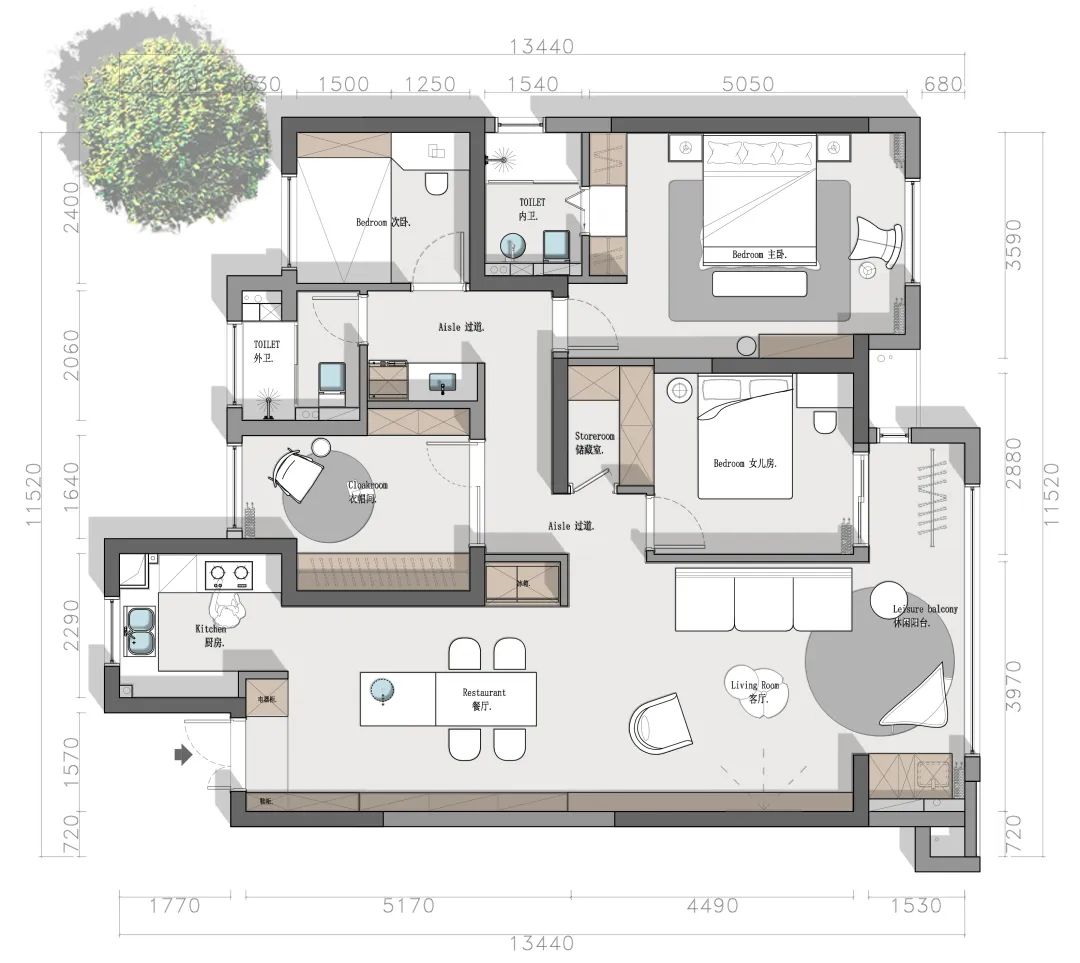 深色现代空间 · 天宁吾悦 140㎡的质感生活丨中国常州丨鸿鹄设计-51