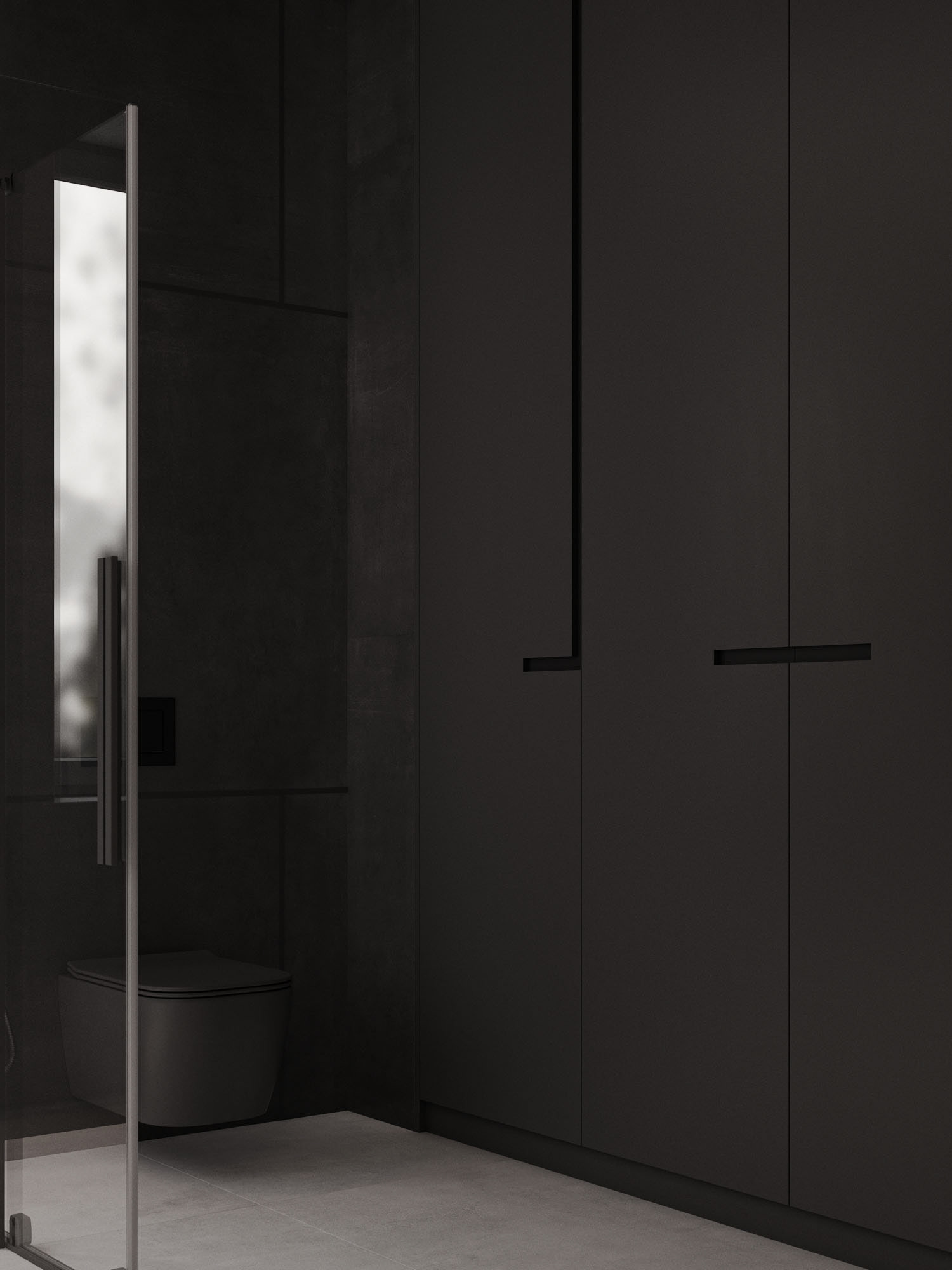 深色系公寓设计 既稳重又有设计感-17