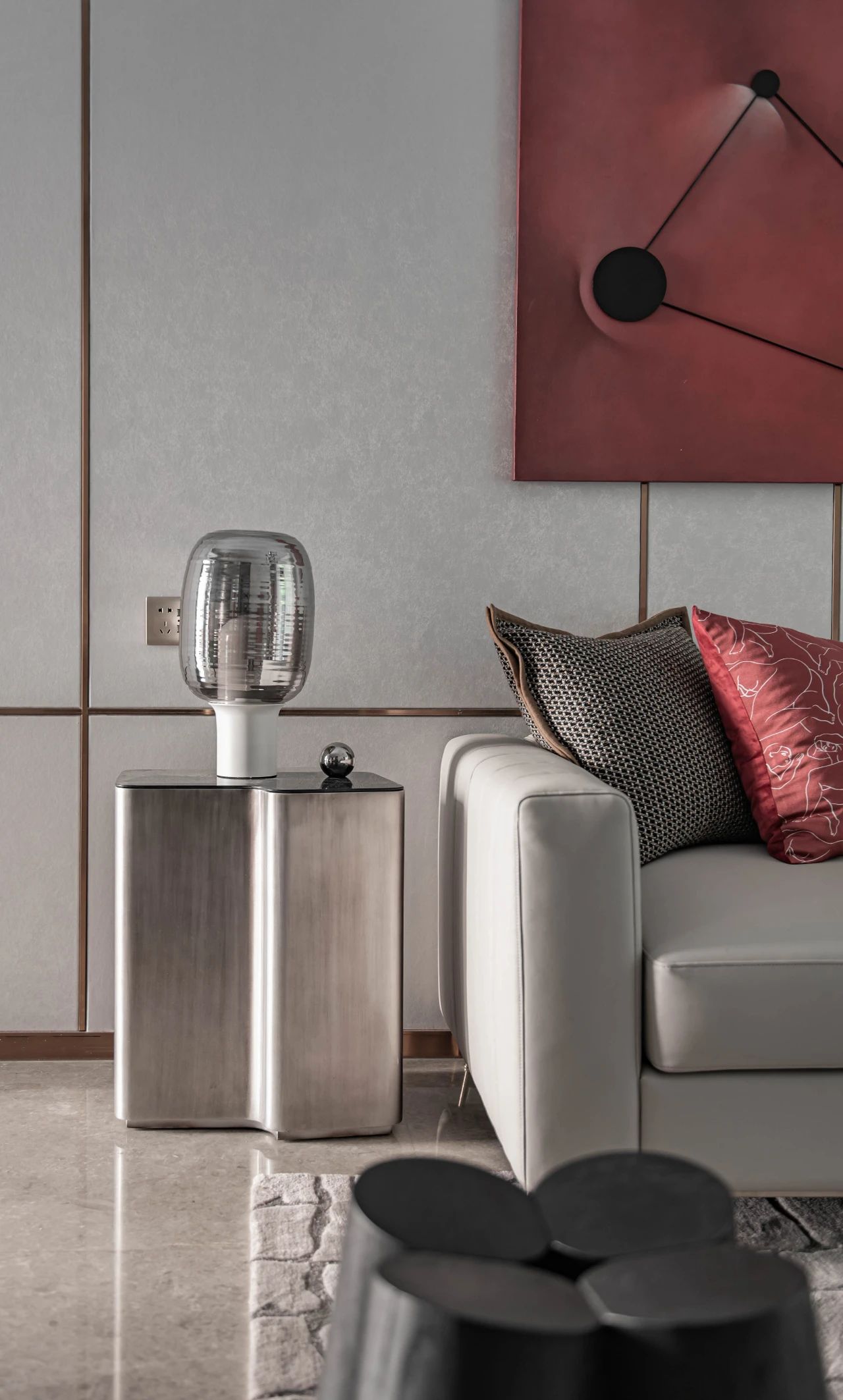 山水梦境 · 张家港中梁·文锦云庭售楼处设计丨中国江苏丨一目空间设计软装团队,思创合设计TCC DESIGN-49