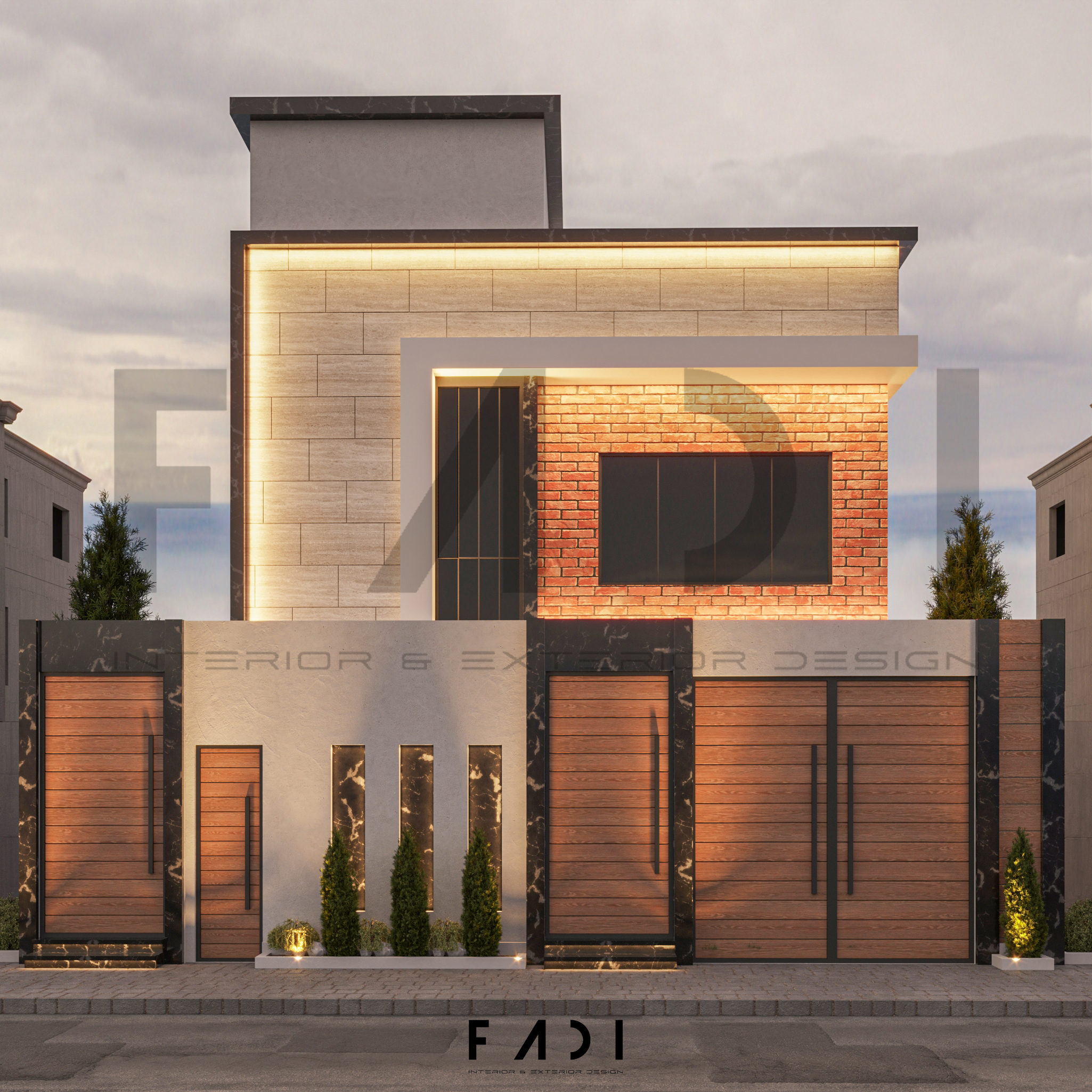 EXTERIOR DESIGN | MODERN VILLA IN RIYAD - KSA-5