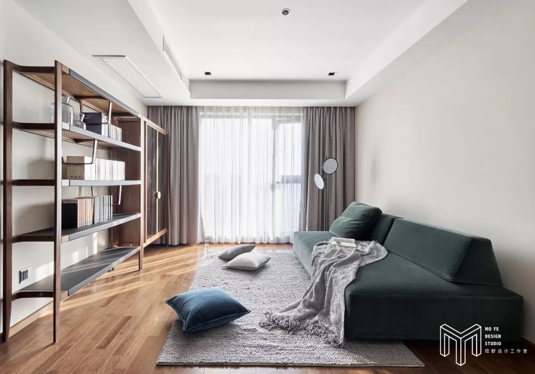 陌野设计 | 自然舒适,兼顾实用与美观的家庭空间-47