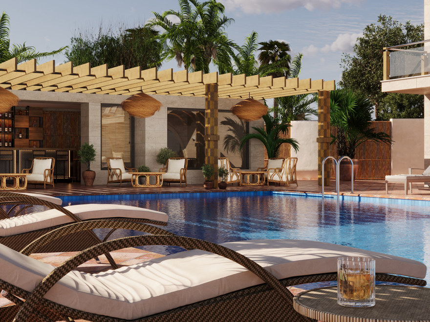 海滩酒店,水疗酒店外部丨tetiana_visual_3d-1