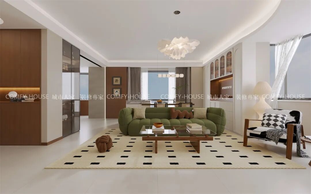 【领秀城楠樾】155㎡丨现代简约风：把家变成 “减法” 美学馆-55