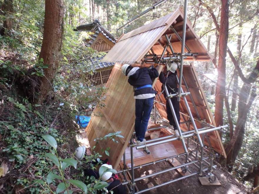 Movable Shinto Shrine Kikuma Watanaeb + D Environmental Design System Laboratory-23