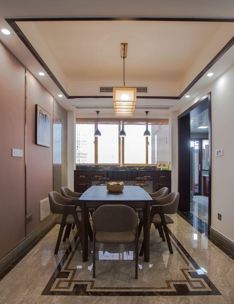 紫金城140平新中式三房两厅实景展示-21