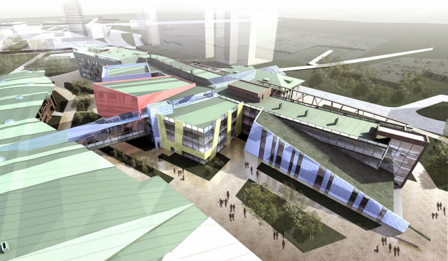 莫斯科州Мытищи市奥林匹克后备学校丨俄罗斯莫斯科丨建筑事务所ASADOV-35