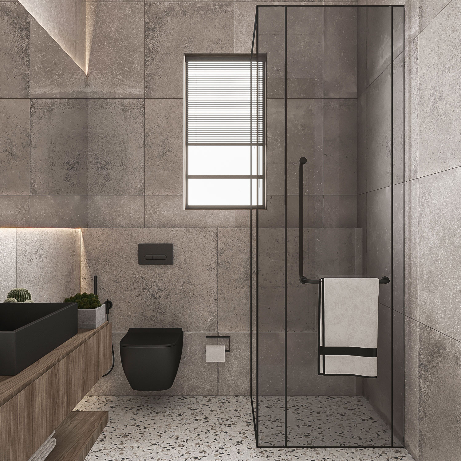 Roof with gym area-8