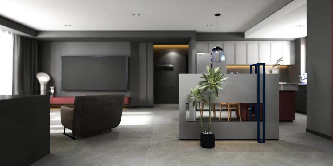 黑红碰撞的 120㎡小宇宙之家丨萨尔瓦多滨海丨末那识-13