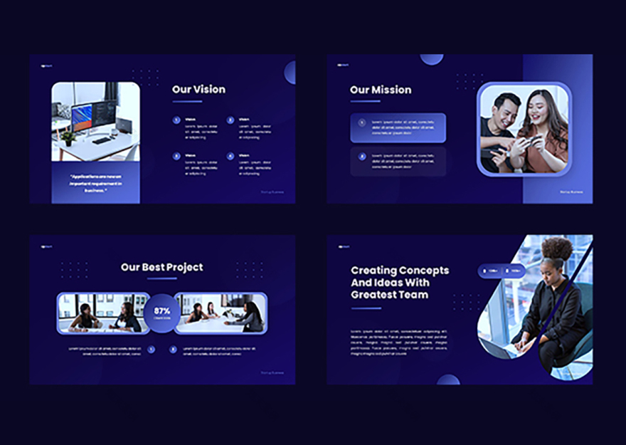 初创企业演示模板-5