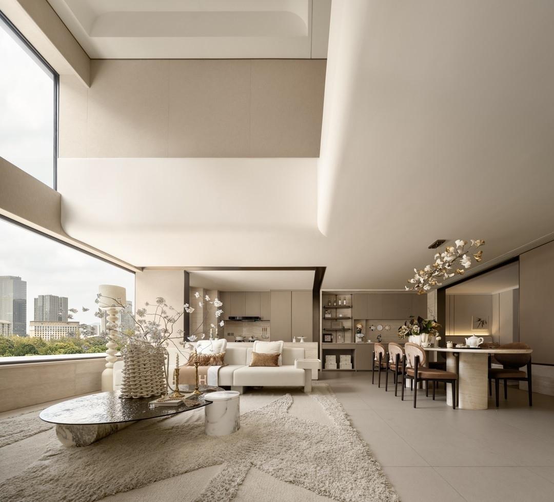 浐灞101空中墅创意样板间丨中国西安丨元禾大千-43