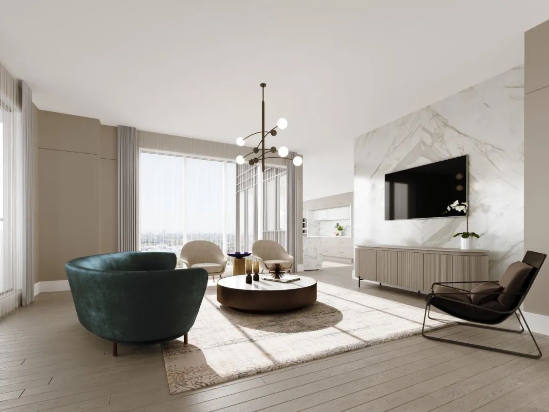 多伦多 Chateau 公寓丨加拿大多伦多丨II by IV Design-36