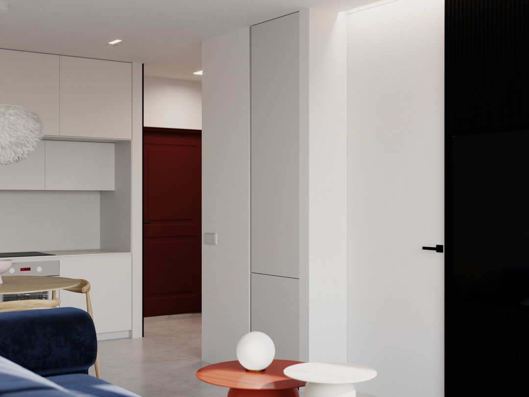 现代轻古典家居，隐藏式收纳释放空间-3