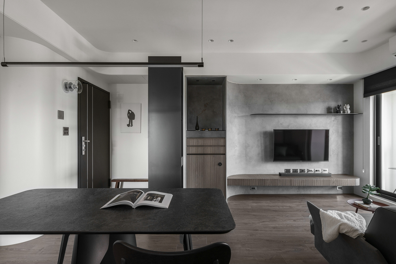 与白之间,简约细致的留白设计丨青田中室内制作-10