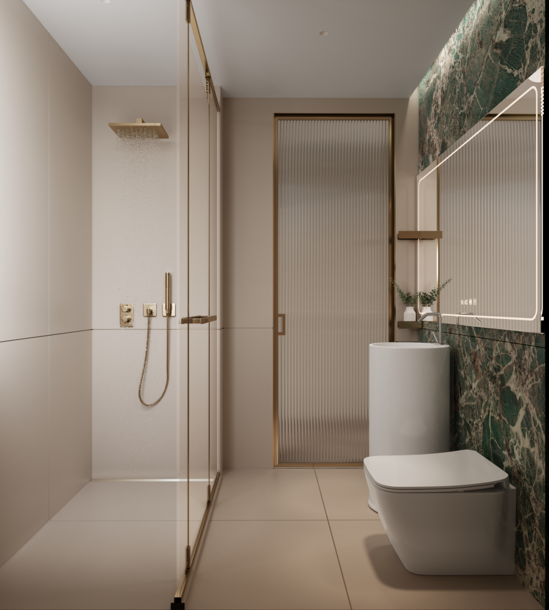 140㎡现代诗意人居｜自然简约气质，享受生活真实自在-30