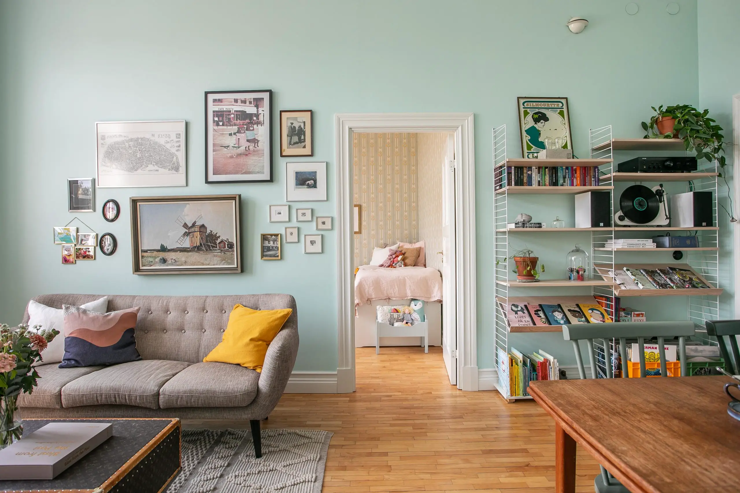 瑞典公寓的南欧风情设计-5