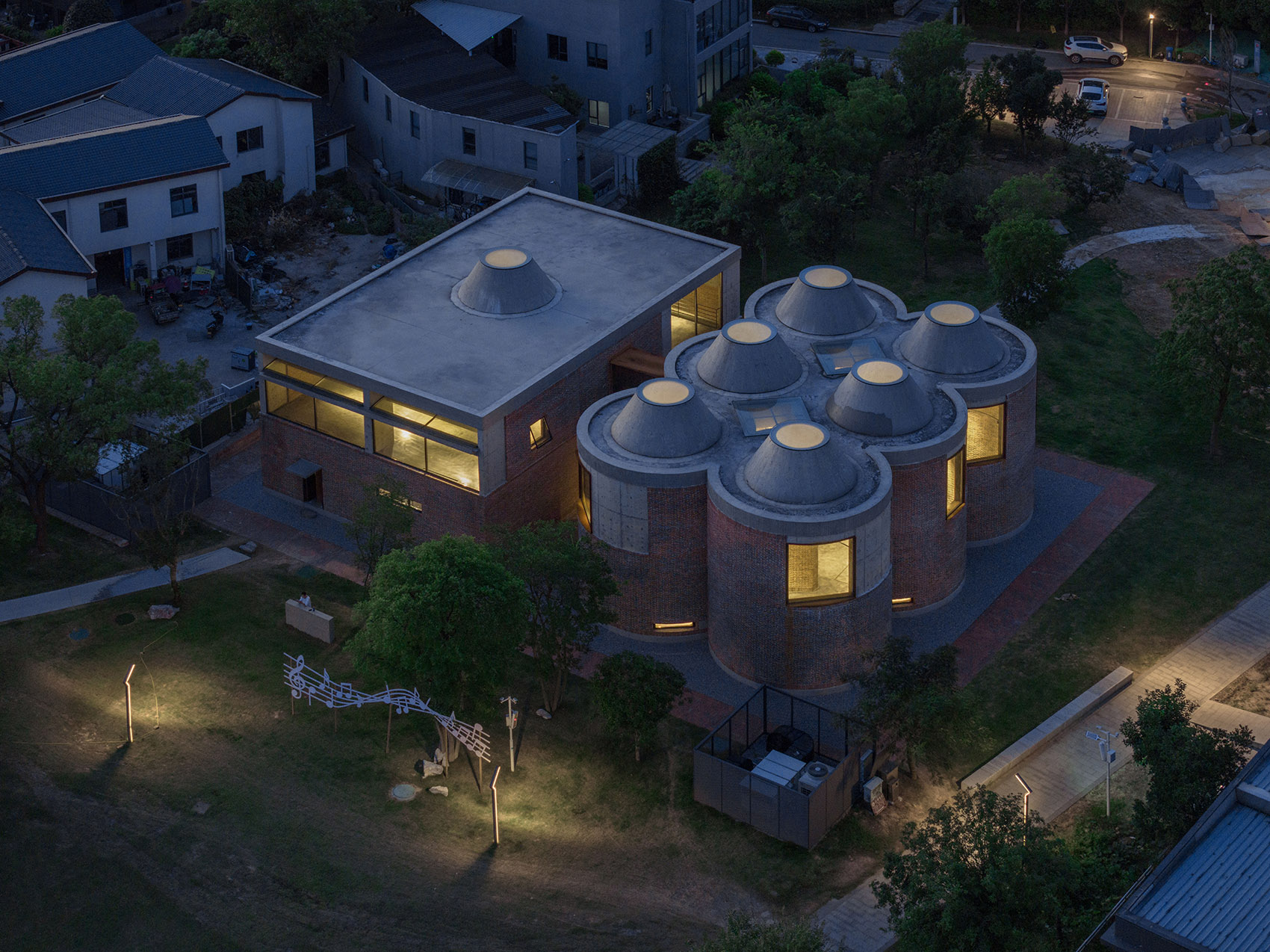 后湖艺术园麦垛空间丨中国长沙丨地方工作室+湖南大学设计研究院有限公司-64