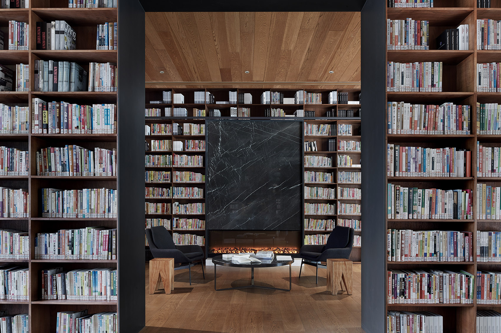 南京句容市图书馆金科分馆 / 风合睦晨空间设计-10