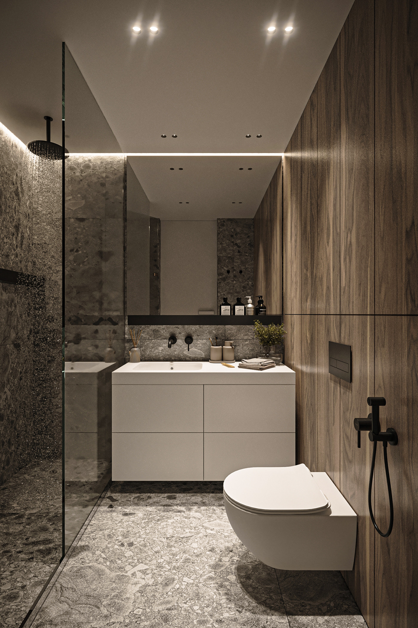 60平，现代质朴空间设计-12