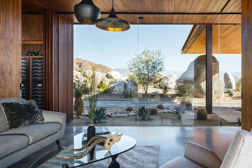 The Desert Palisades Guardhouse by Studio AR+D Architects in Coachella Valley, California-18