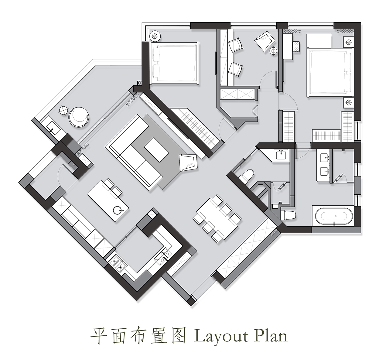 钻石大宅丨中国上海丨天马设计-11
