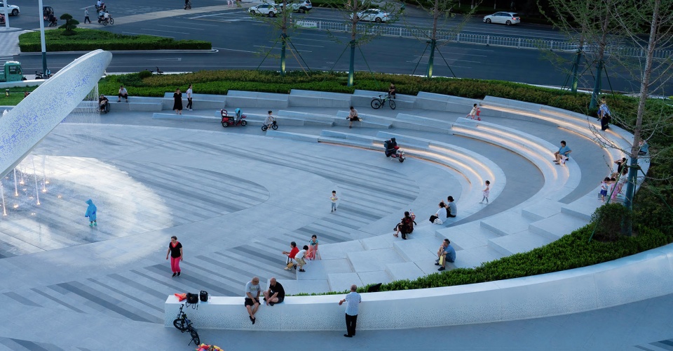 潍坊风之广场丨中国潍坊丨HID翰地景观-53