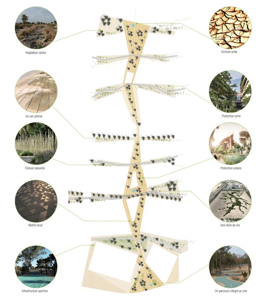 摩洛哥沙漠中的绿色智慧校园-29