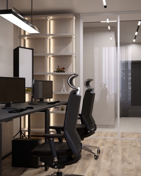 Interior LC Atmosphere for a couple of young people