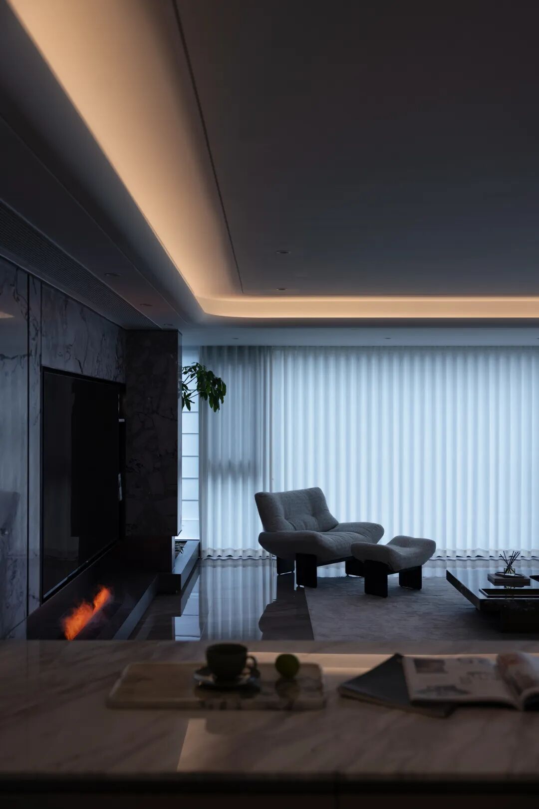 简奢之境丨中国宁波丨宁波湃空间设计事务所-0