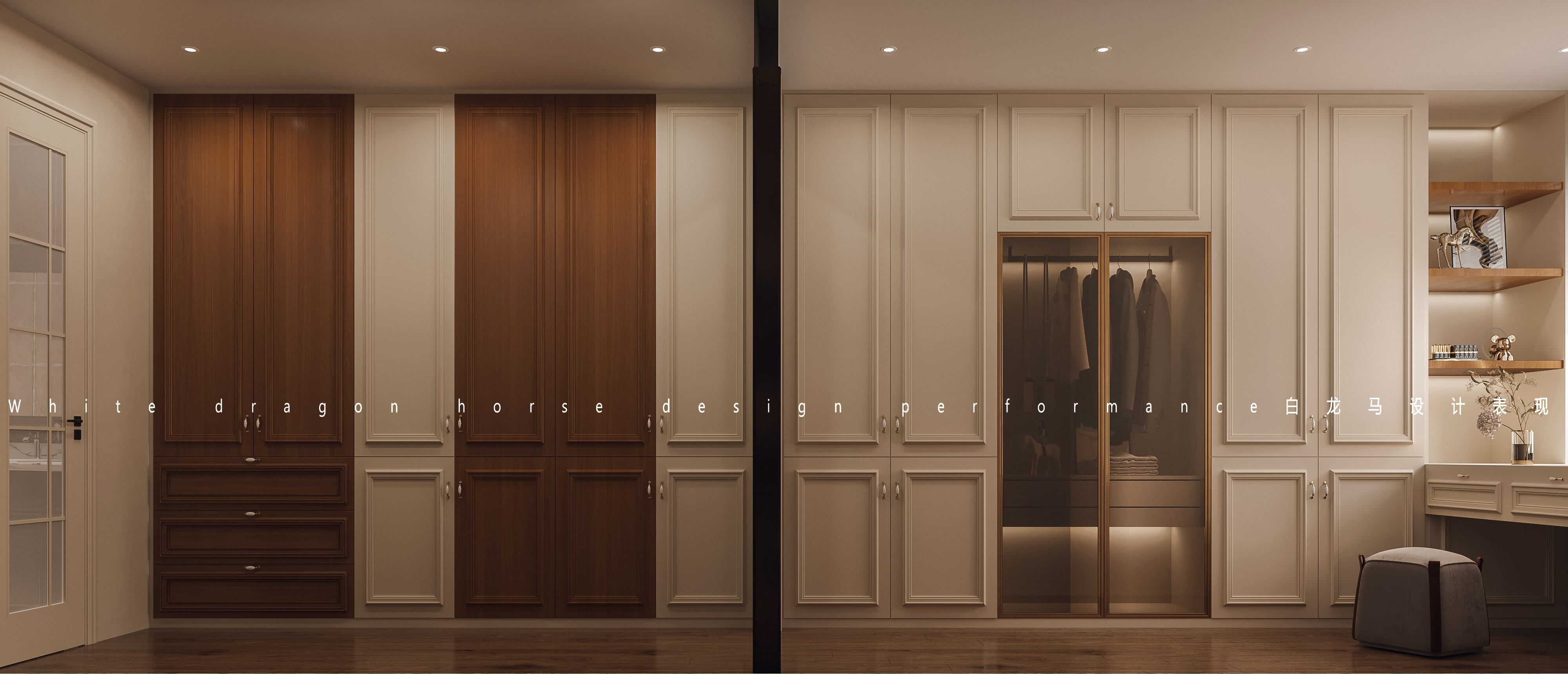 美式轻奢——白龙马效果图-1