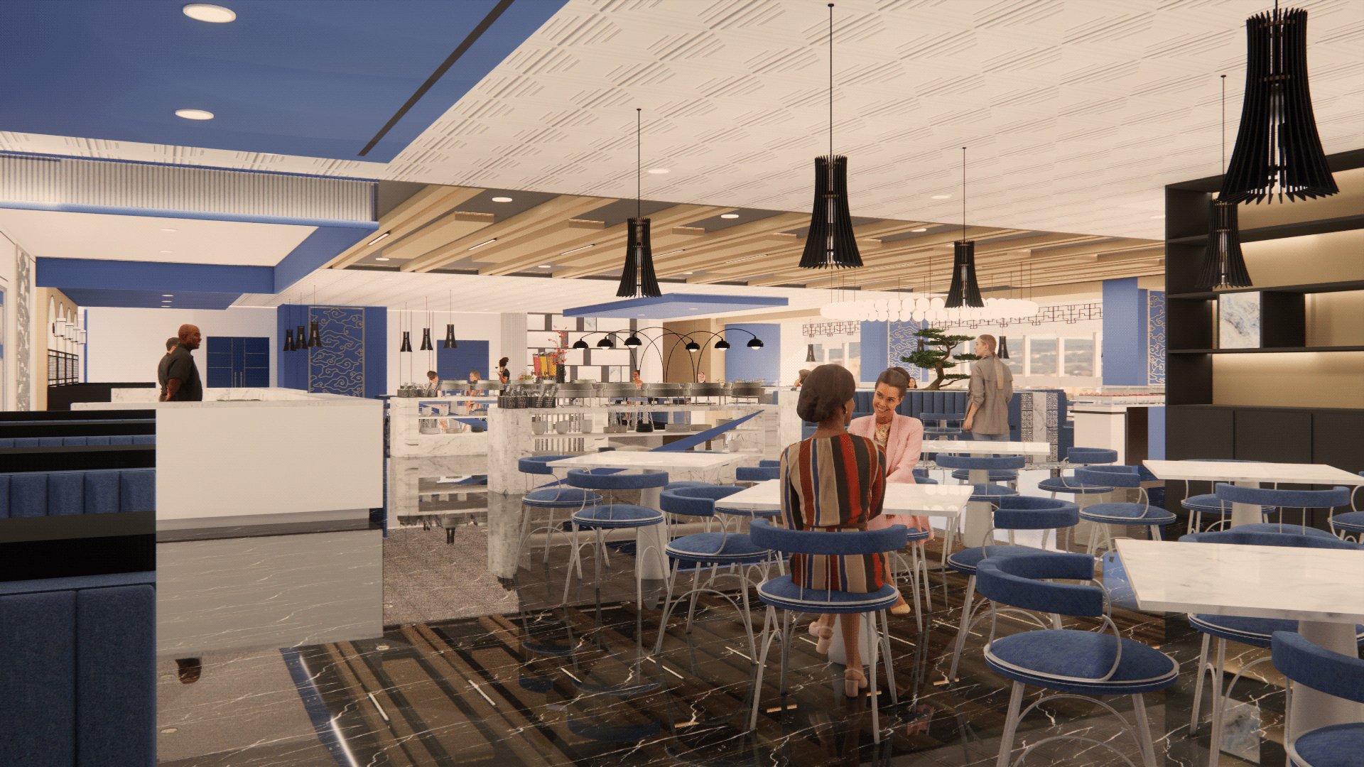 Novotel 酒店全日餐厅设计丨印度尼西亚雅加达-10