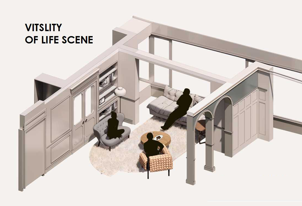 法式复古清新浪漫舒适自然风住宅设计丨中国上海丨上海示觉室内设计事务所-16
