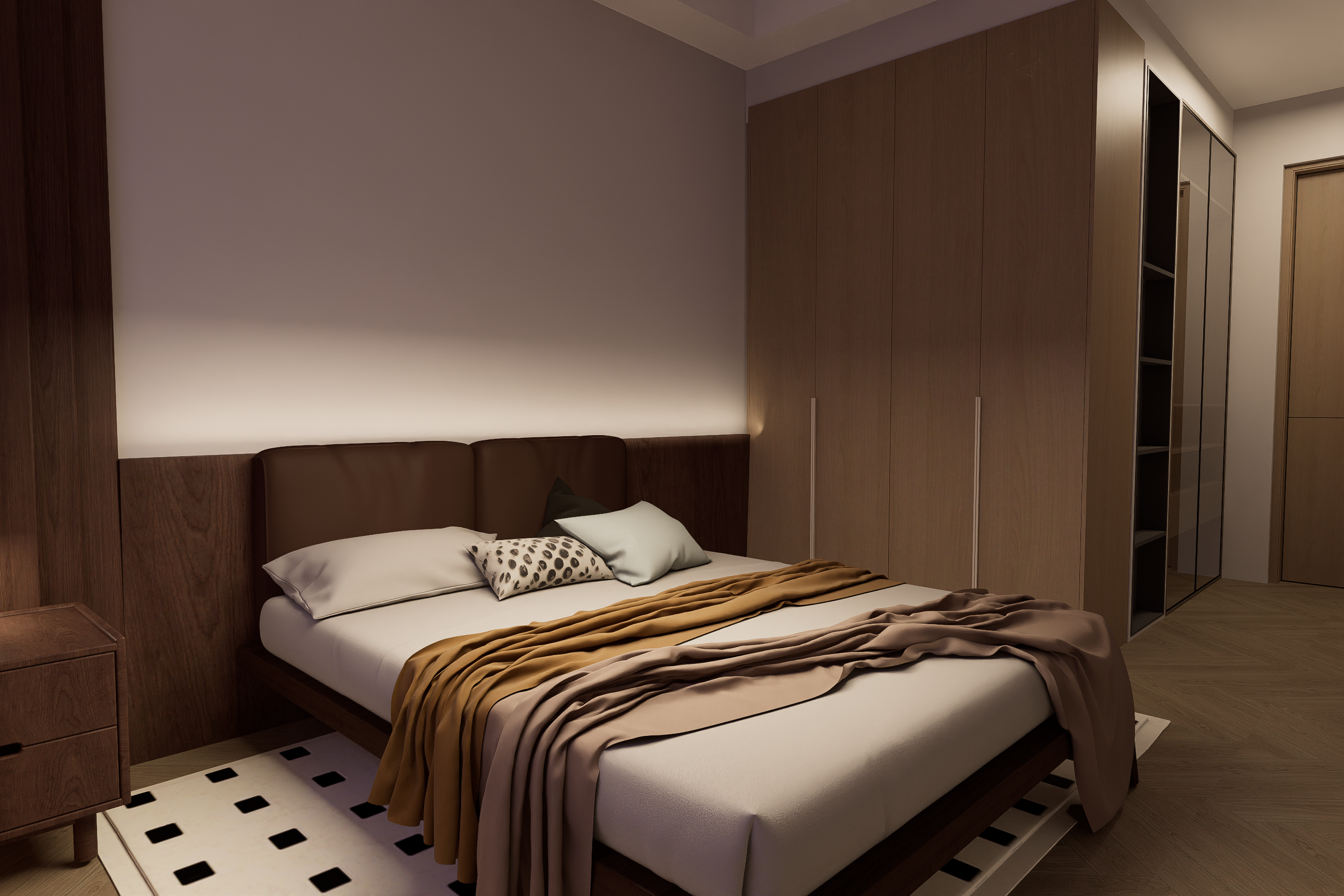 现代原木风家装-10