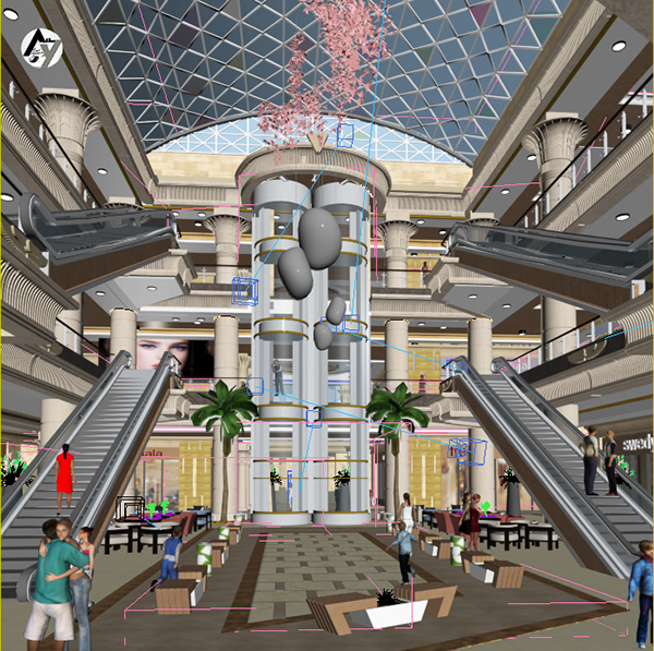 Bashtil 火车站购物中心丨埃及丨Diaconsult 办公室-14