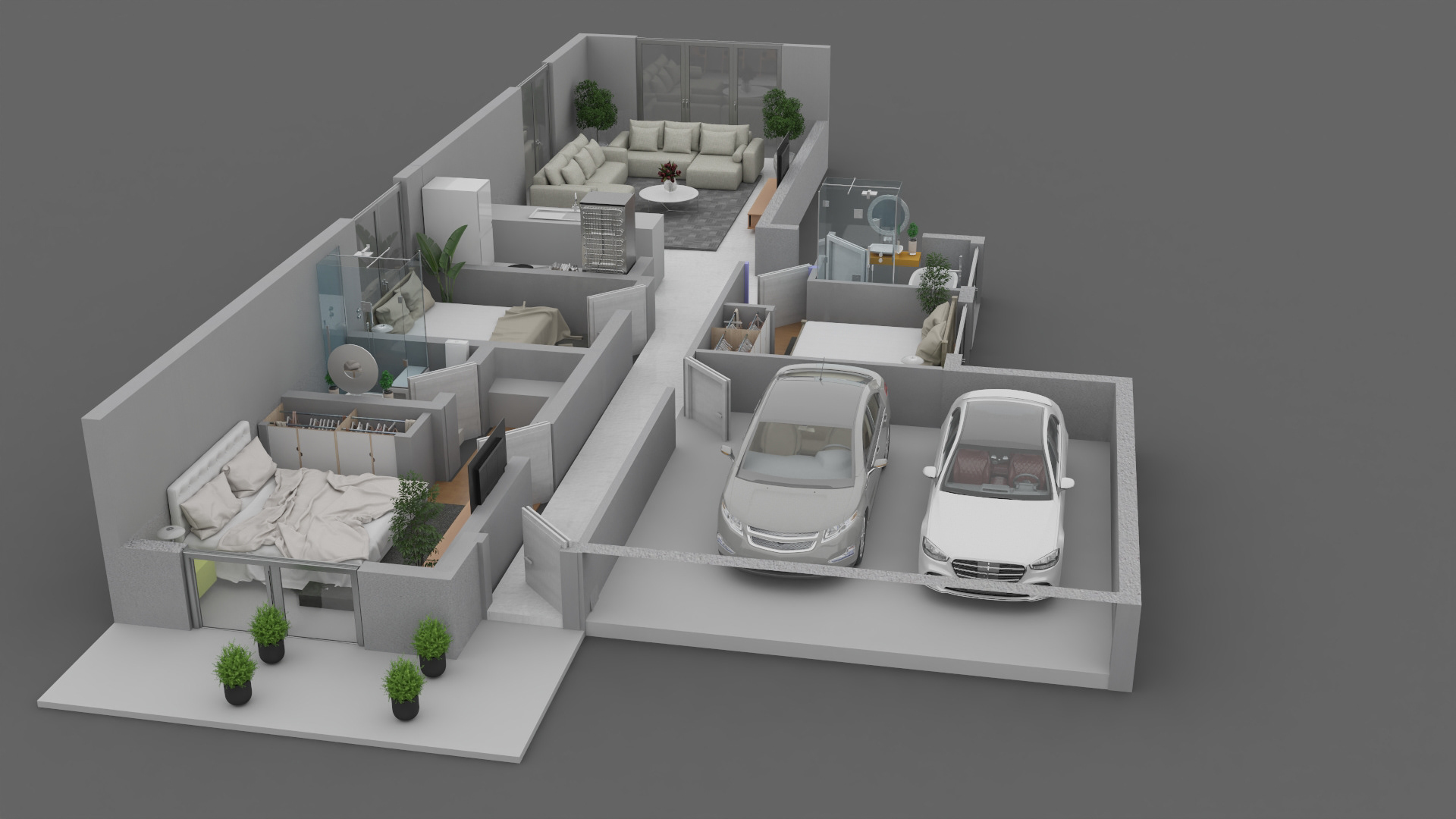 3D Floor plan designs-23