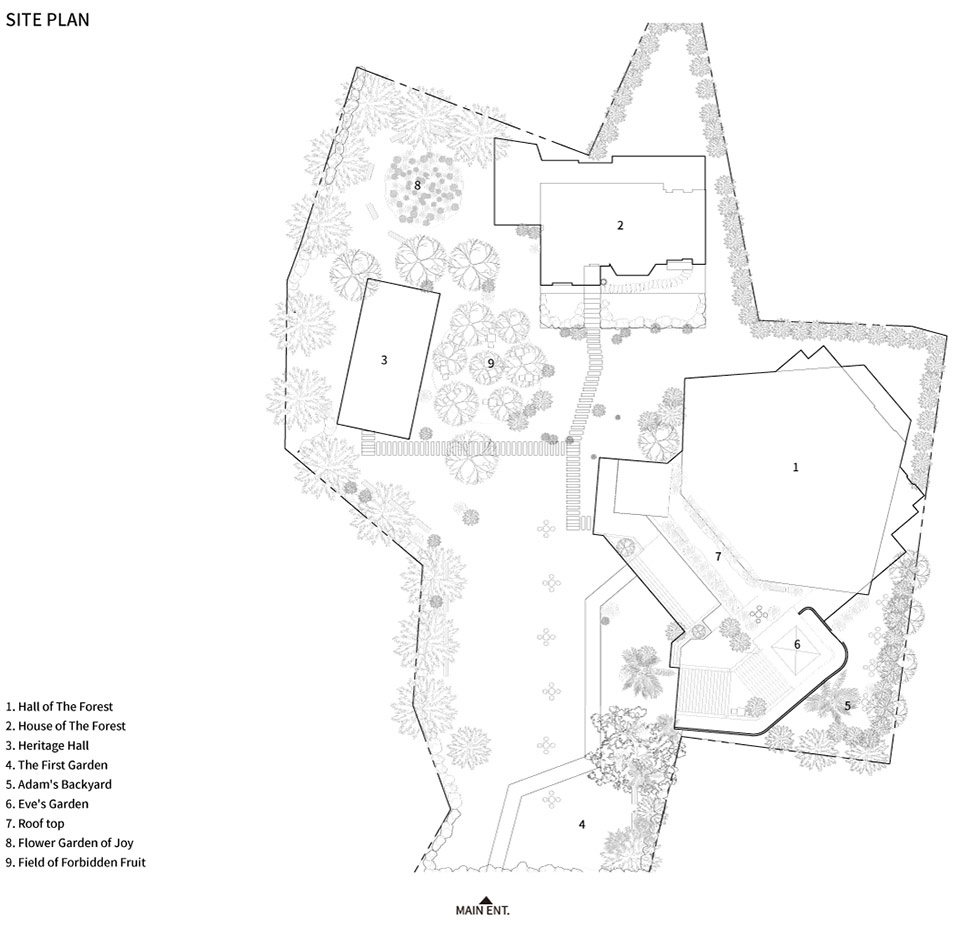 韩国 MADE LIM 品牌空间 | 历史建筑改造的现代森林秘境-68