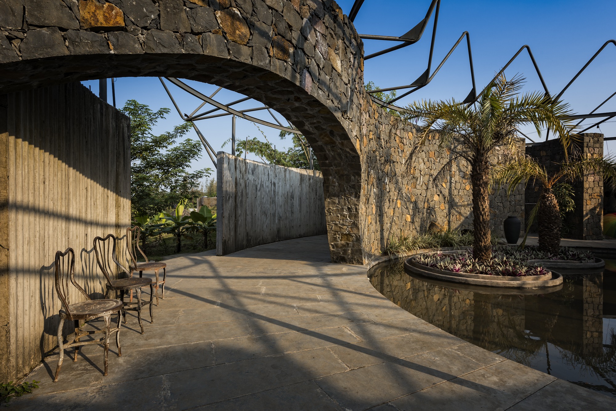 康丹静修度假村丨印度丨PMA madhushala-19