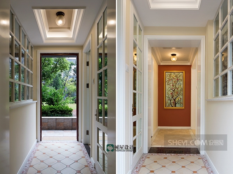 树屋设计——银城千花溪复式小屋的别墅范-2