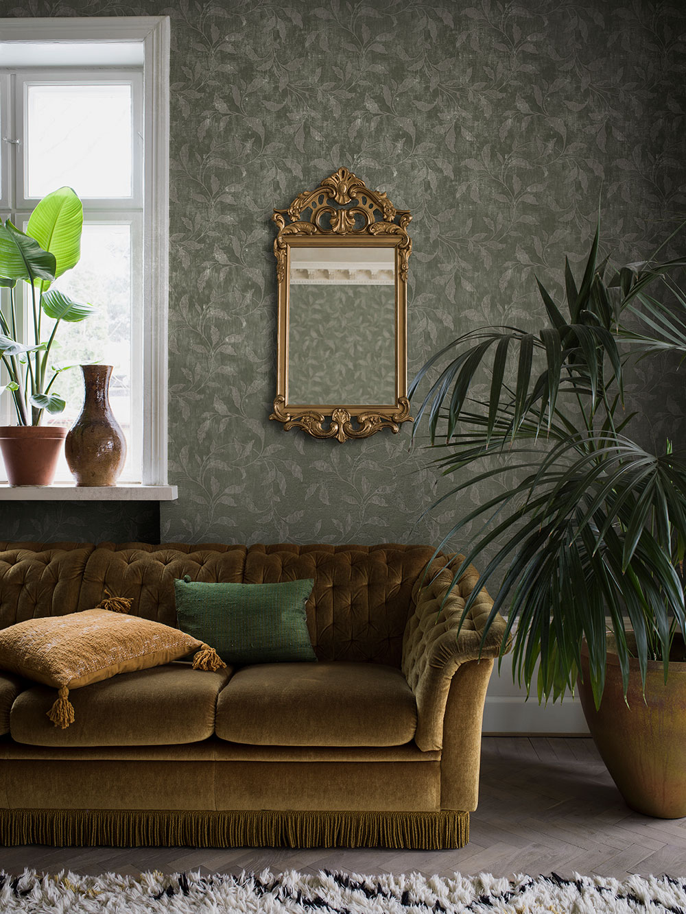 瑞典 Boras Tapeter 花卉墙纸设计-17