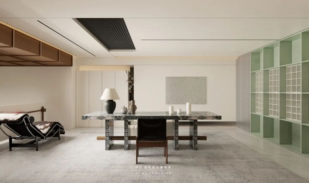 【首发】MH设计新作：自由·归属▏当代豪宅的极简艺术，让生活更有腔调-36