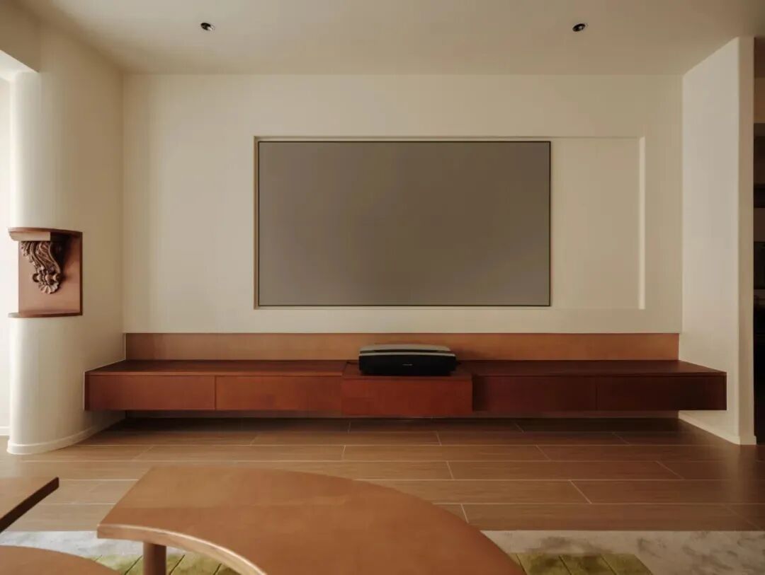 135㎡木色暖调松弛家私宅设计丨中国重庆丨苑邸设计-11