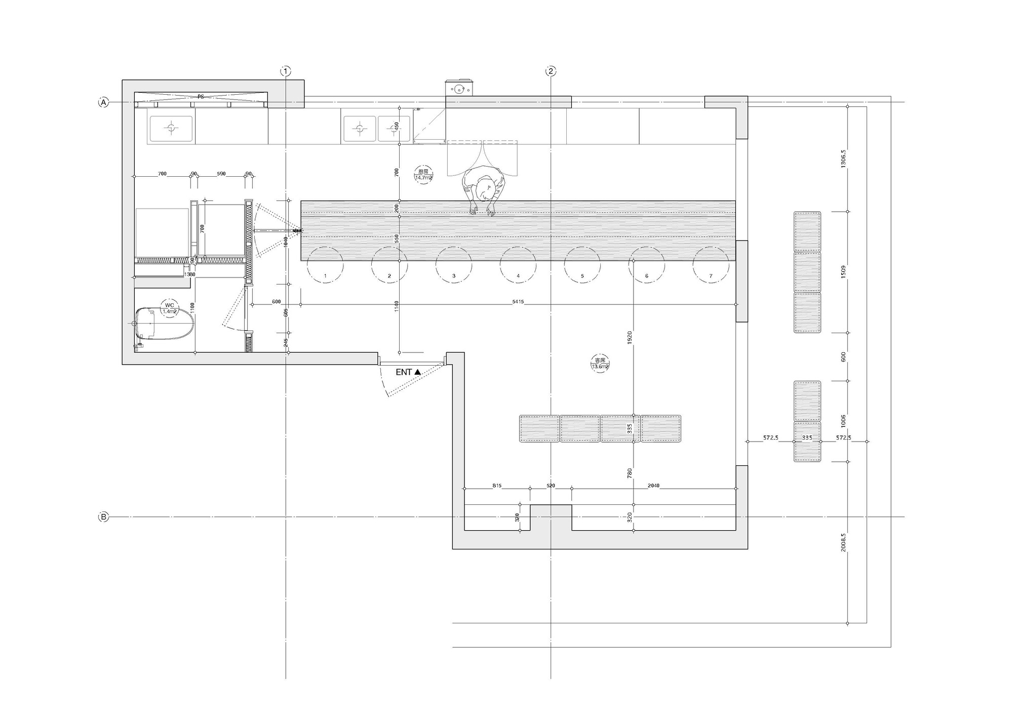 银座深夜食堂丨日本丨Souta Yoriki Design Office-3