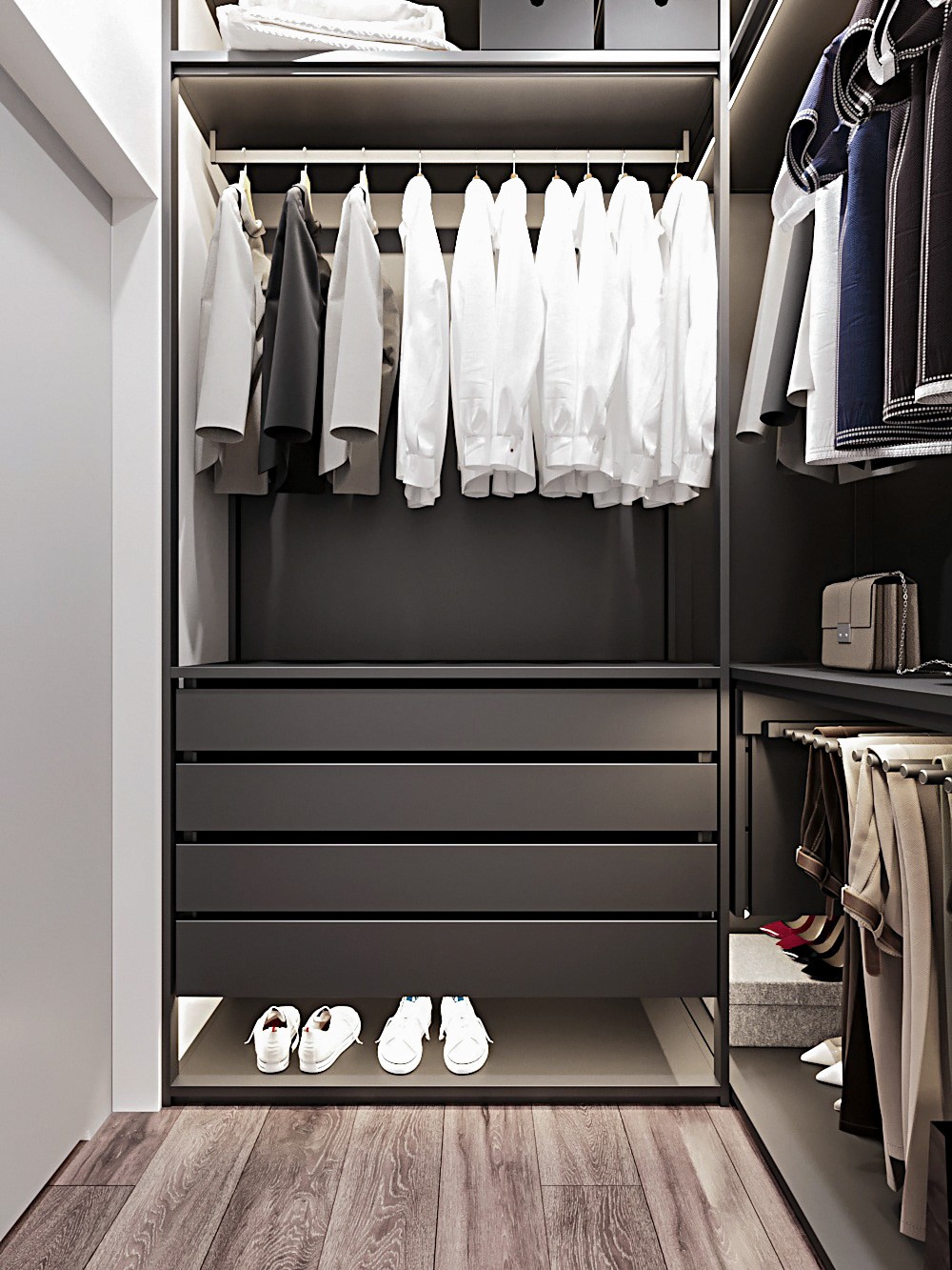 乌克兰 现代简约风公寓设计-35