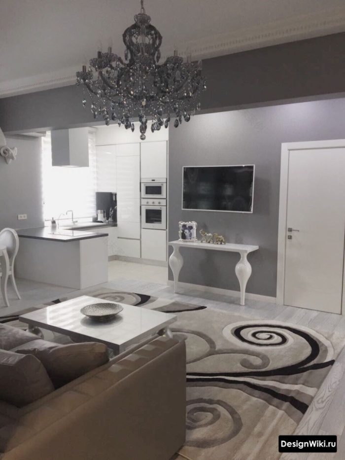 厨房与客厅一体化设计案例-80