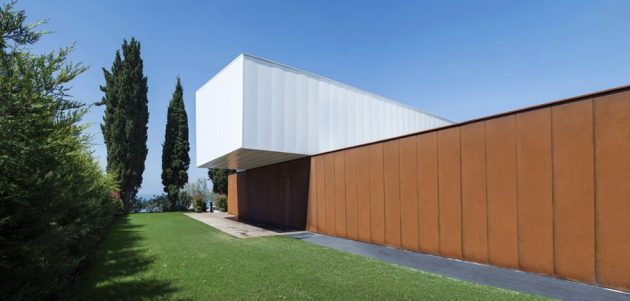 伊斯特拉带悬臂悬挑的别墅丨克罗地亚伊斯特拉丨Proarh-26