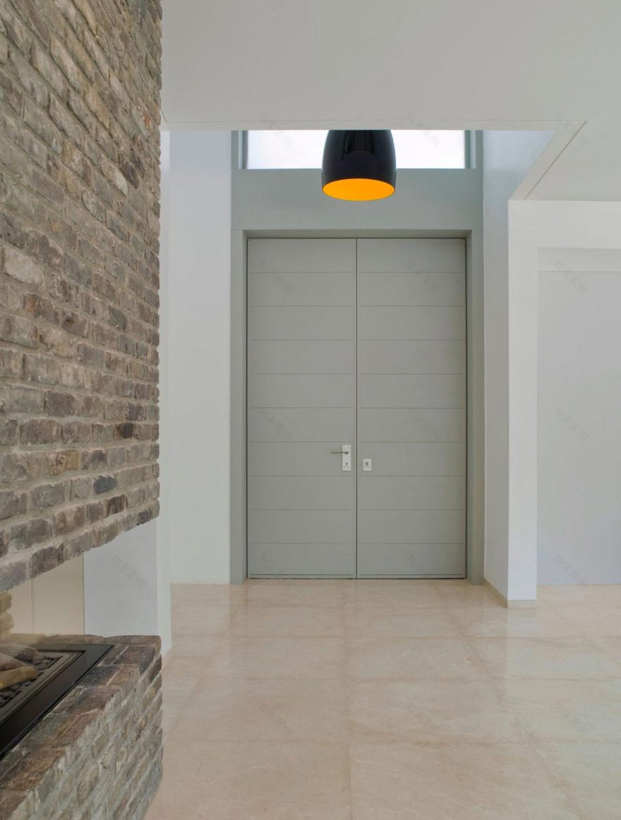 以色列拉马特哈沙龙区的半透明住宅设计-2