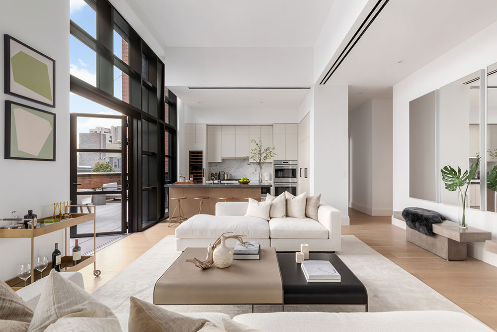 纽约东村豪华现代公寓，工业风设计典范-1